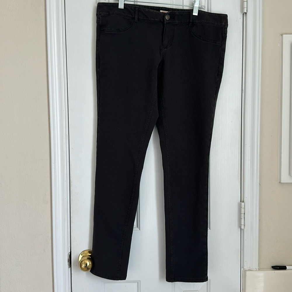 Charcoal Gray, Jeggings, size 13, Mossimo, Zipper/Button fly, size 13